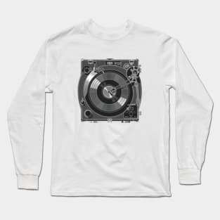 Retro Turntable Long Sleeve T-Shirt